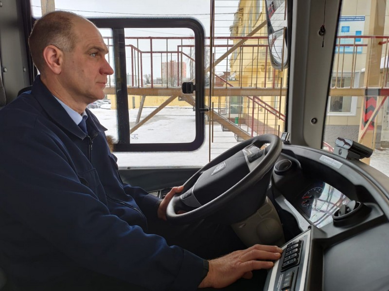 В 73 казанских автобусах установлена система распознавания усталости водителя.