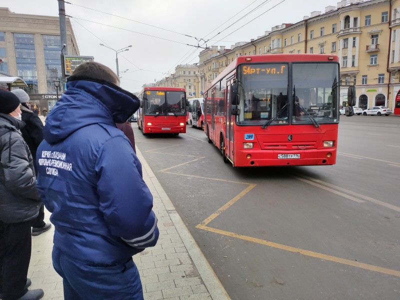 В Казани 7 апреля кондукторами и ревизорами в общественном транспорте выявлено 426 пассажиров без масок.