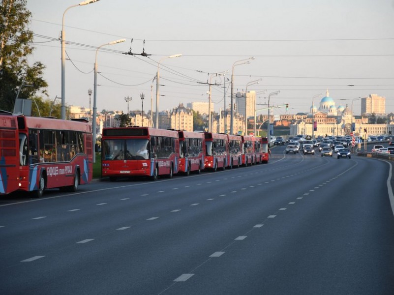 9 мая общественный транспорт Казани будет работать в усиленном режиме.