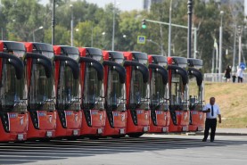 В Казани на 10, 8 % снизилось количество ДТП по вине водителей городских маршрутных автобусов.