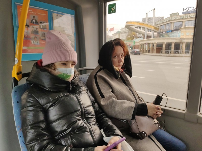 За 10 дней ноября в общественном транспорте Казани выявлено 3942 пассажира без масок.