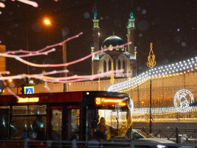 С 31 декабря по 8 января городской пассажирский транспорт Казани будет работать по графикам выходного дня