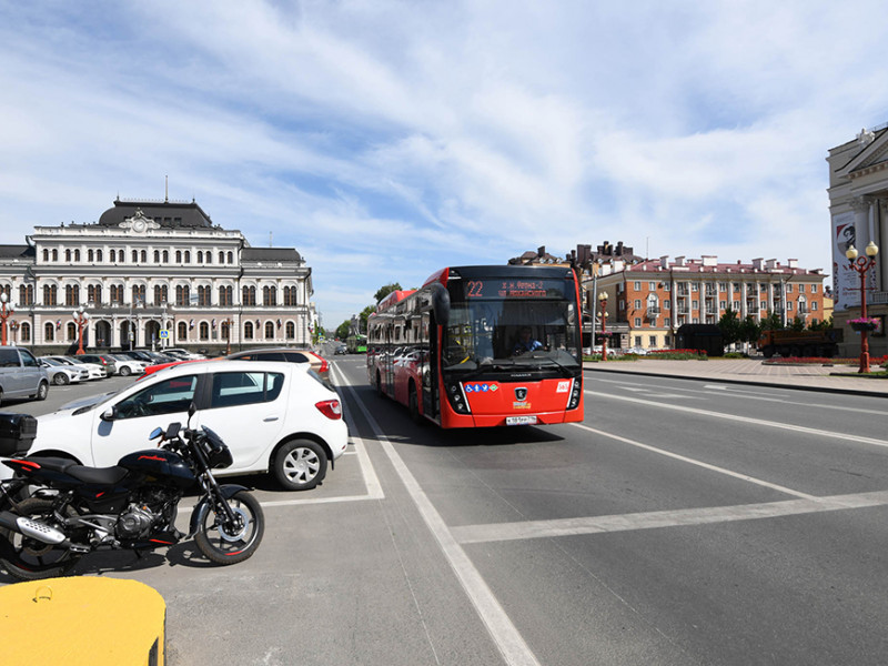 13 августа в Казани временно изменятся схемы движения автобусов 