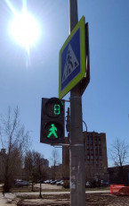 В Казани на четырех перекрестках заработали новые светофоры.