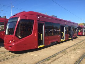 В депо Казани 29 ноября поступили 3 новых трамвая