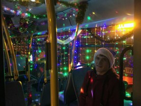 В Казани подвели итоги конкурса на лучшее новогоднее оформление автобуса