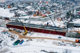 В Казани завершены работы по монтажу опалубки Большого казанского кольца (фото)