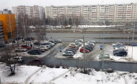 В Казани вблизи дома №56 по Проспекту Победы открыта новая платная муниципальная парковка