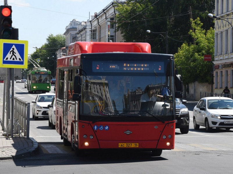 В Казани с 12 мая наземный общественный транспорт будет работать до 22.00