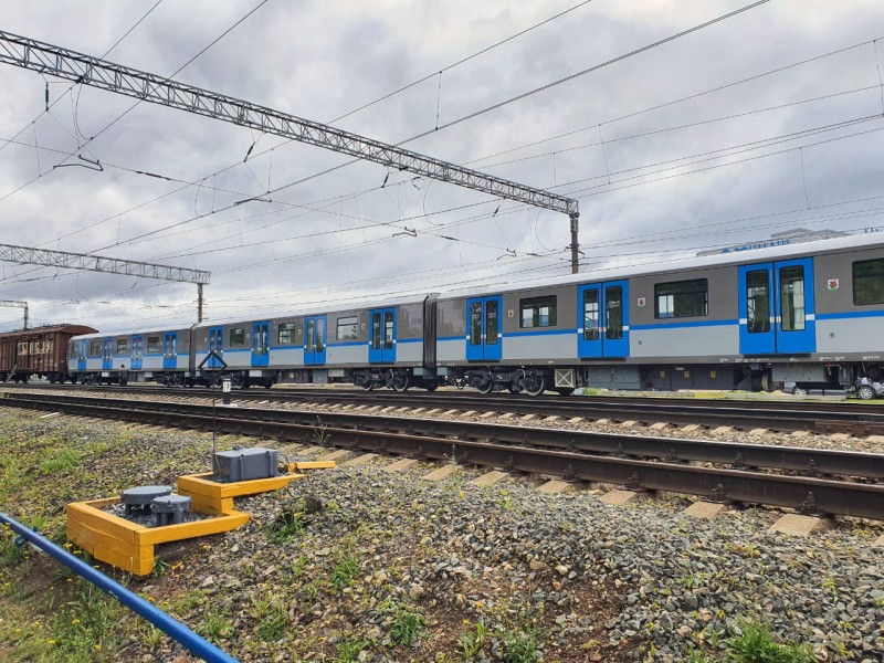 Новый поезд выйдет на линию казанского метро после проведения пуско-наладочных работ