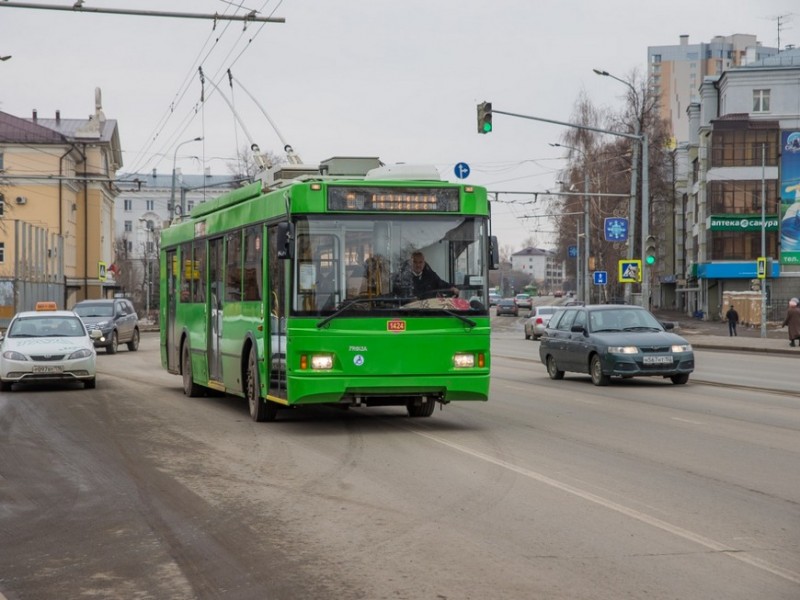 С 14 августа в Казани временно изменится схема движения троллейбуса №1