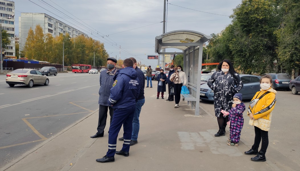 С начала октября в общественном транспорте Казани выявлен 551 пассажир без маски
