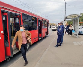 В Казани за прошедшую неделю в общественном транспорте выявлено более 1300 нарушителей