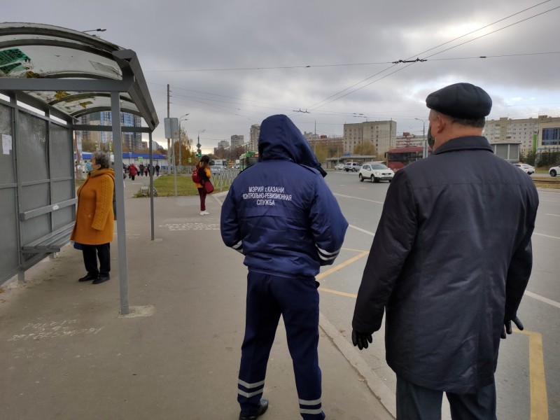 За последние полторы недели в общественном транспорте Казани выявили почти 10 тысяч нарушителей