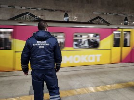 На станции метро «Площадь Тукая» в Казани за час выявили трех пассажиров без масок, составлены протоколы