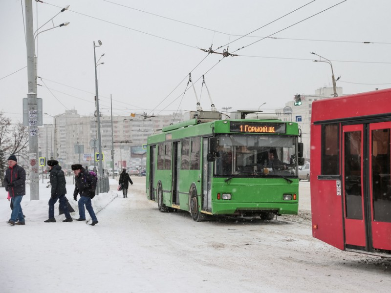 Общественный транспорт Казани работает в штатном режиме.